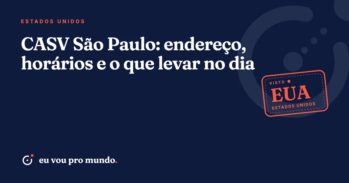 Fachada do CASV São Paulo na Avenida José Maria Whitaker, Vila Mariana, com solicitantes de visto americano