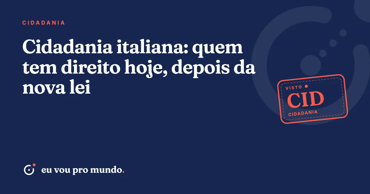 Árvore genealógica com certidões antigas e passaporte italiano sobre a mesa, ilustrando quem tem direito à cidadania