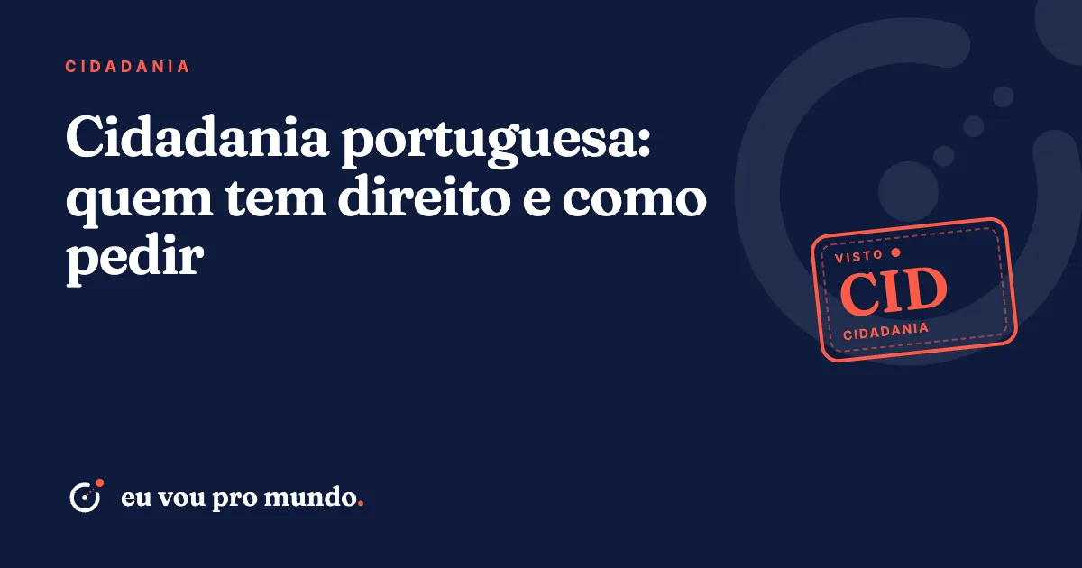 Passaporte português sobre certidões antigas de família e mapa de Portugal, em mesa de análise de documentos