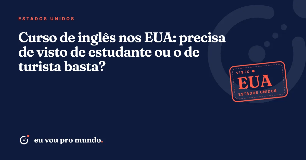 Estudante brasileira em sala de aula de curso de inglês nos Estados Unidos com caderno e I-20 sobre a mesa
