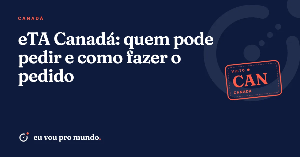 Viajante brasileiro com passaporte e celular fazendo o pedido do eTA do Canadá antes de embarcar no aeroporto