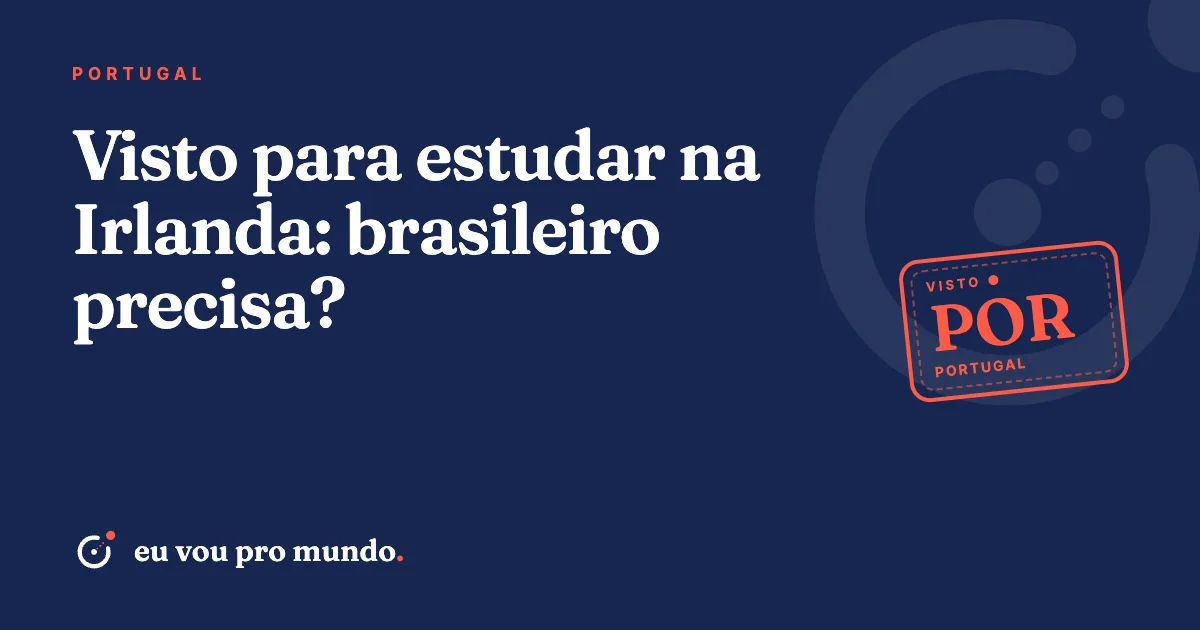 Estudante brasileira com mochila e pasta de documentos caminhando por rua histórica de Dublin, na Irlanda