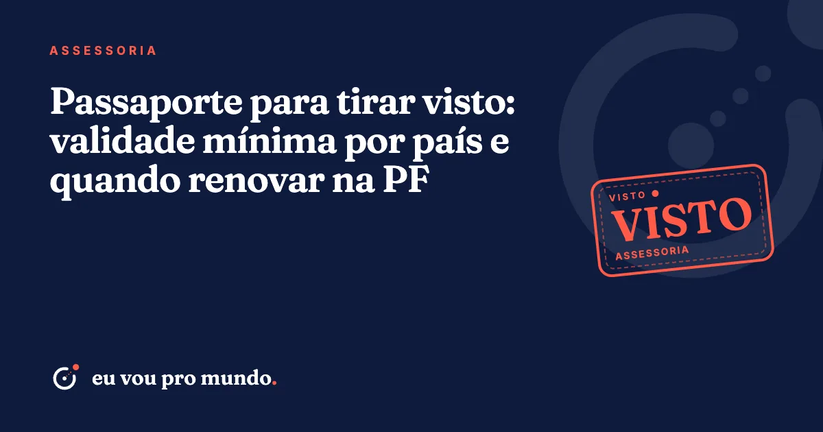 Passaporte brasileiro aberto na página de dados ao lado de um calendário marcando a data de validade
