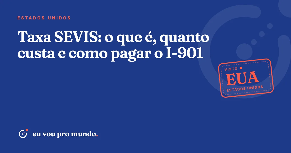 Estudante brasileira conferindo o I-20 e o comprovante da taxa SEVIS I-901 antes da entrevista do visto americano