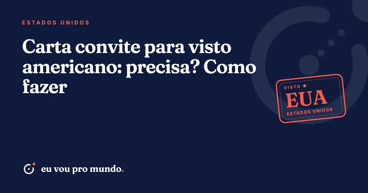 Pasta com passaporte, confirmação do DS-160 e carta convite impressa sobre a mesa antes da entrevista do visto americano