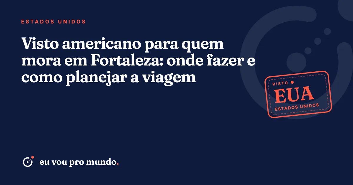 Morador de Fortaleza com passaporte e pasta de documentos se preparando para a entrevista do visto americano