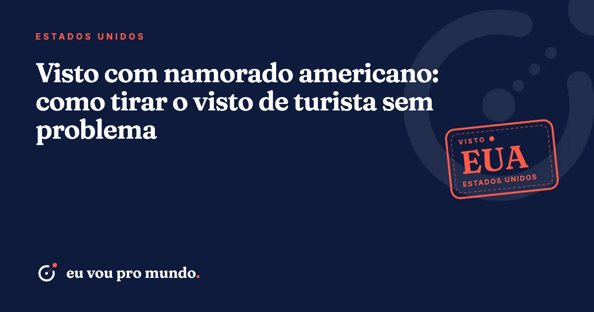 Casal em chamada de vídeo à distância, com passaporte brasileiro e formulário de visto americano sobre a mesa
