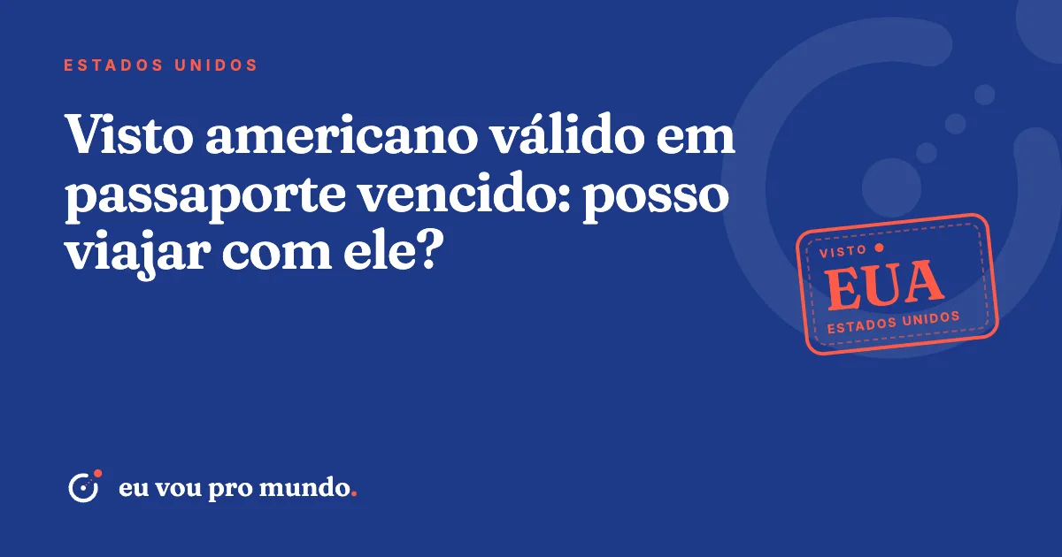 Dois passaportes brasileiros sobre a mesa, um antigo aberto na página do visto americano e um novo ao lado