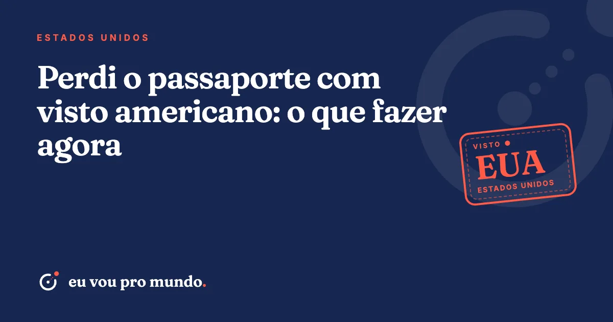 Pessoa preocupada procurando o passaporte com visto americano dentro de uma mochila aberta sobre a mesa