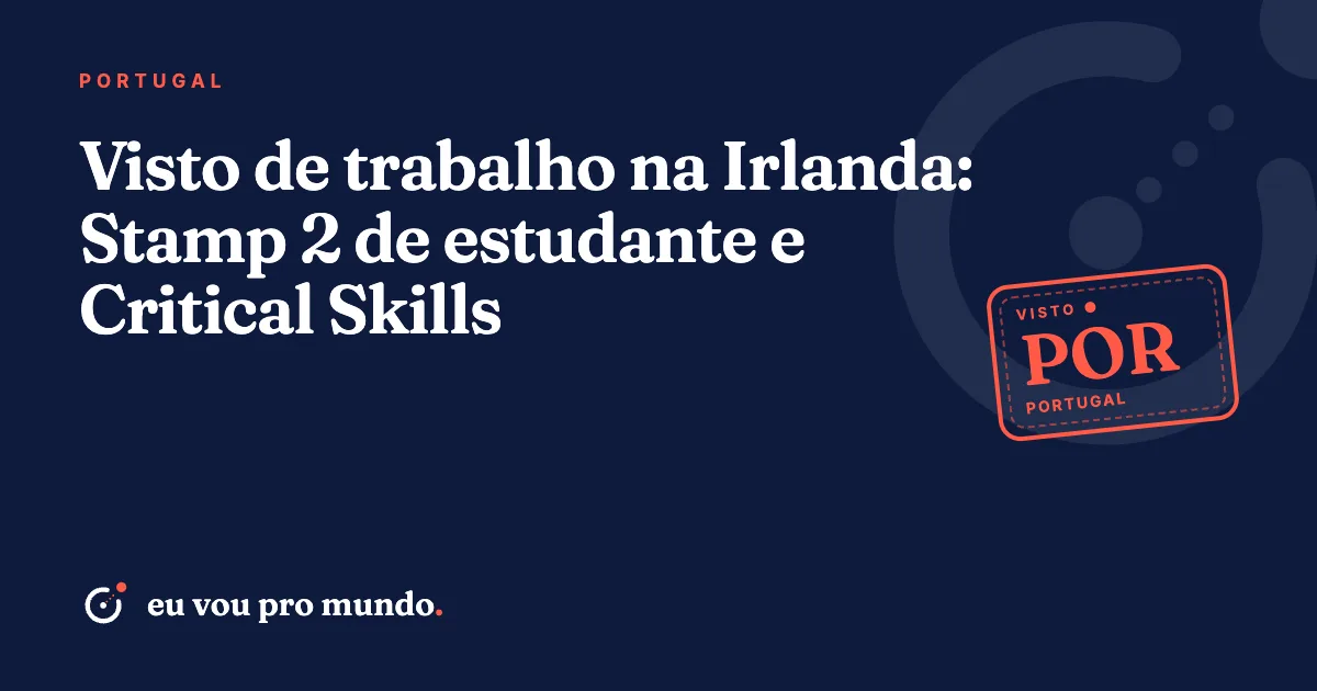 Jovem brasileira com mochila caminhando em rua de Dublin, Irlanda, perto de cafés e prédios de tijolos