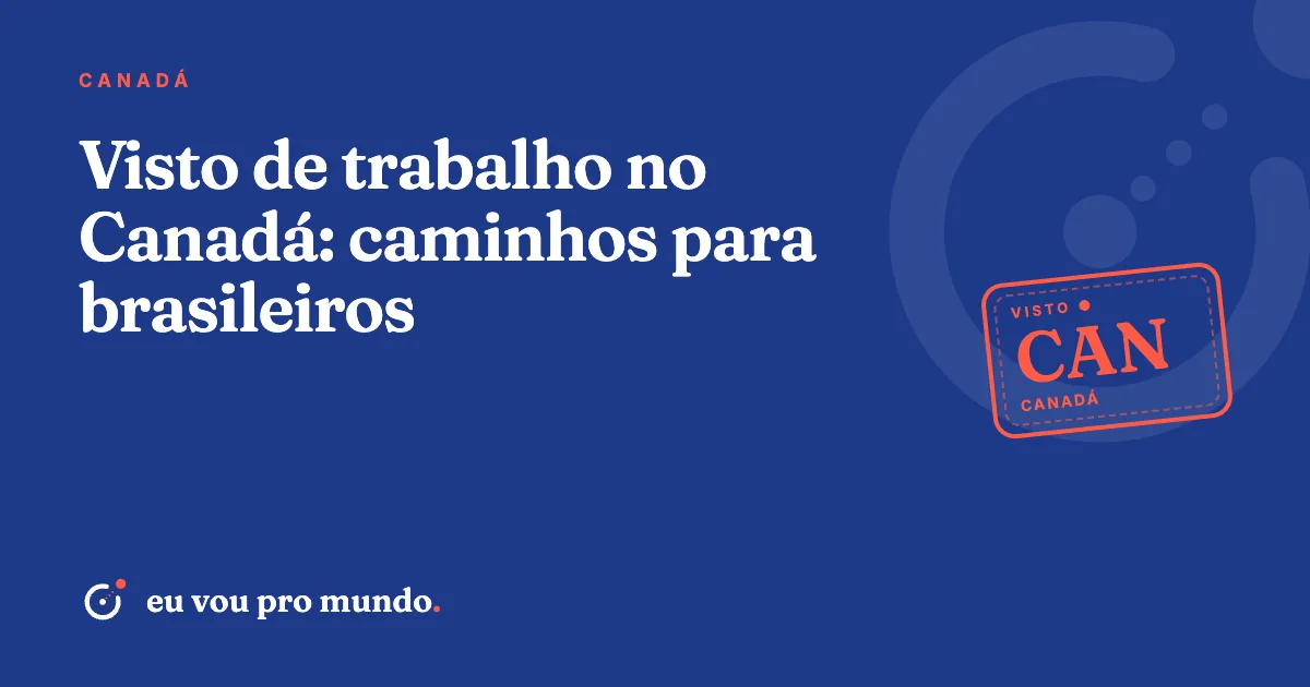 Profissional brasileira com passaporte e oferta de emprego em escritório com vista para cidade canadense no inverno
